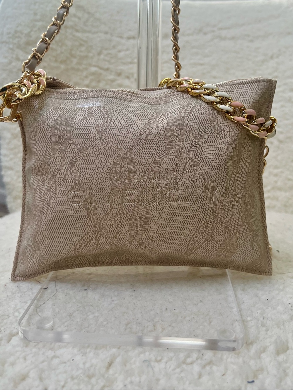 Givenchy Rare Upcycled Beauty to Crossbody with Removable Chains